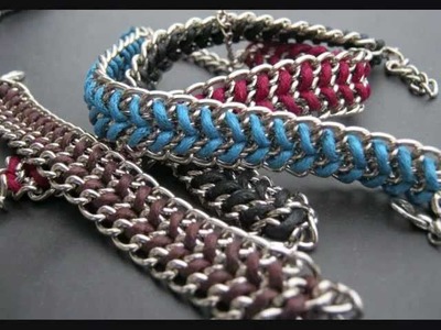Feddy's Bracelets - Diy, chan luu, wrap and chain bracelets - Armparty!