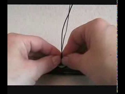 Tutorial wire anello con bottone e filo metallico