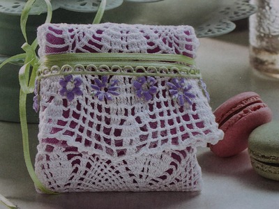 Tutorial Bomboniera porta confetti all' uncinetto (crochet) 4.4