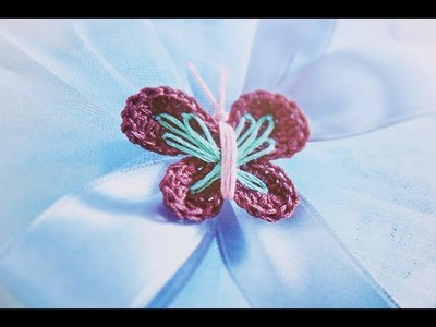 Tutorial bomboniere Farfalla Uncinetto (Crochet) 1.3