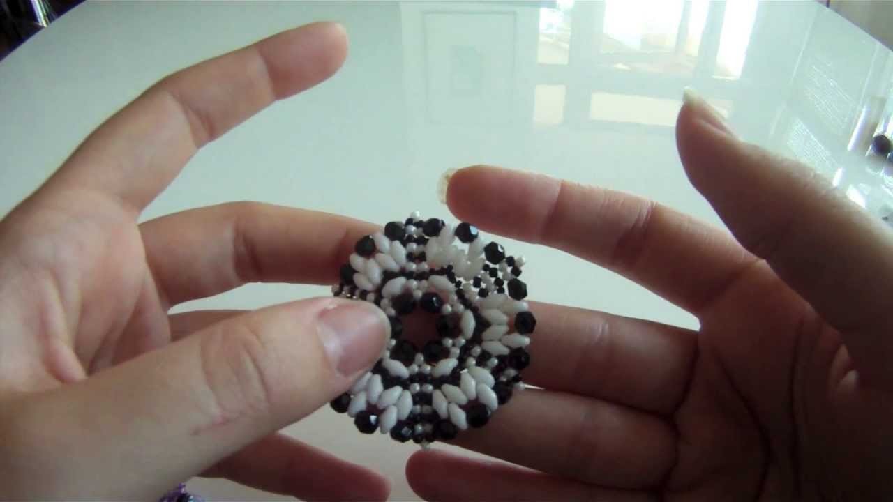 Video creazioni: orecchini con perle, superduo e swa e orecchini con disco forato in madreperla