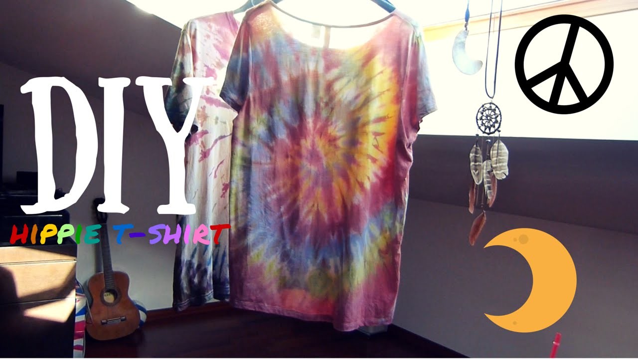 DIY - Hippie T-shirt (fai da te) 