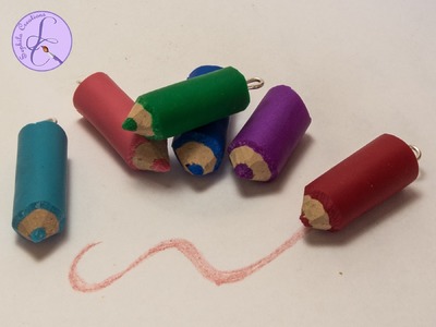 Tutorial: Matite Colorate in Fimo (polymer clay colored pencils)