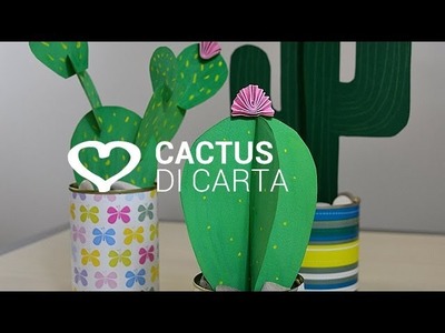 Tutorial: Come realizzare dei cactus con la carta - La Figurina