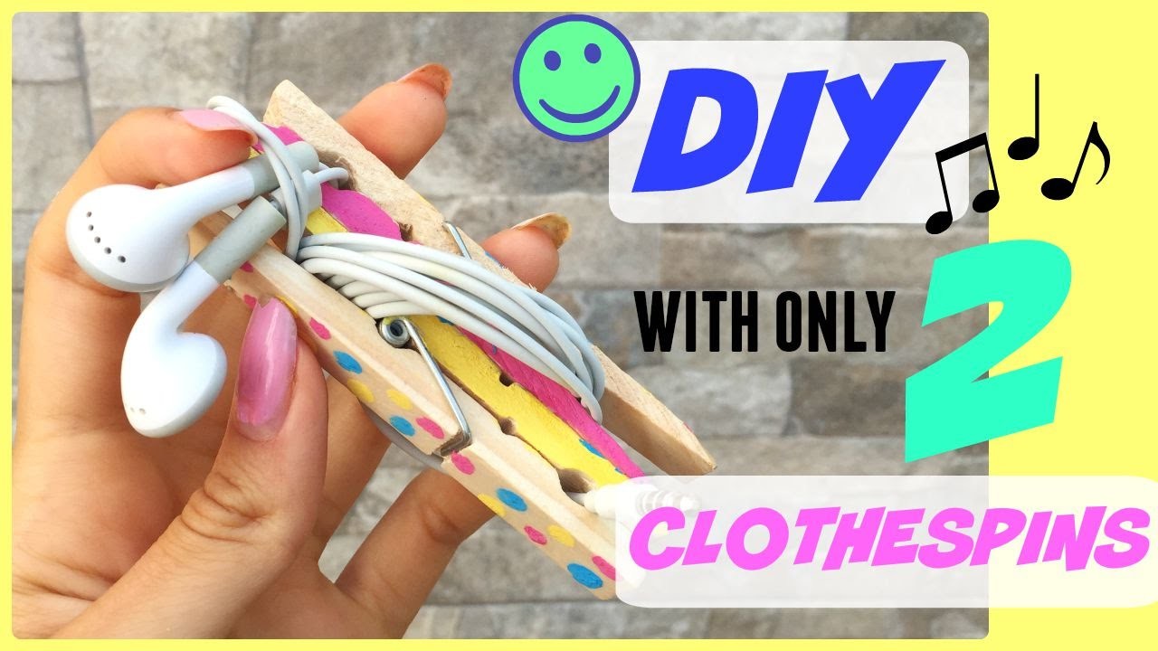 DIY PORTA CUFFIETTE con 2 MOLLETTE! || by Cri