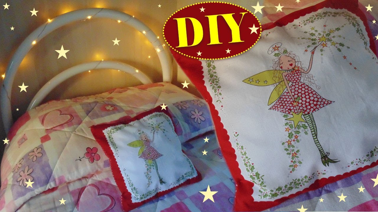 Tutorial: Come cucire un Cuscino per le Feste | DIY How to create a cushion for Holidays