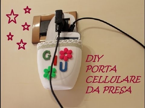 DIY - Porta cellulare da presa - ITA