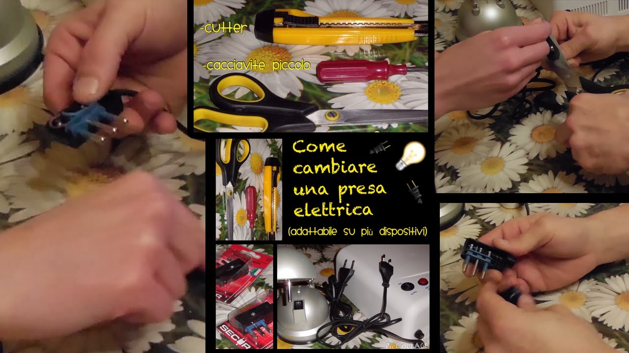 Tutorial DIY Come Cambiare una spina elettrica