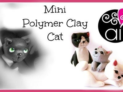 Mini Polymer Clay Cat | Gattino in Miniatura | Tutorial Fimo per Principianti