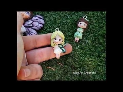 Miniature dolls my creations fairy polymer clay