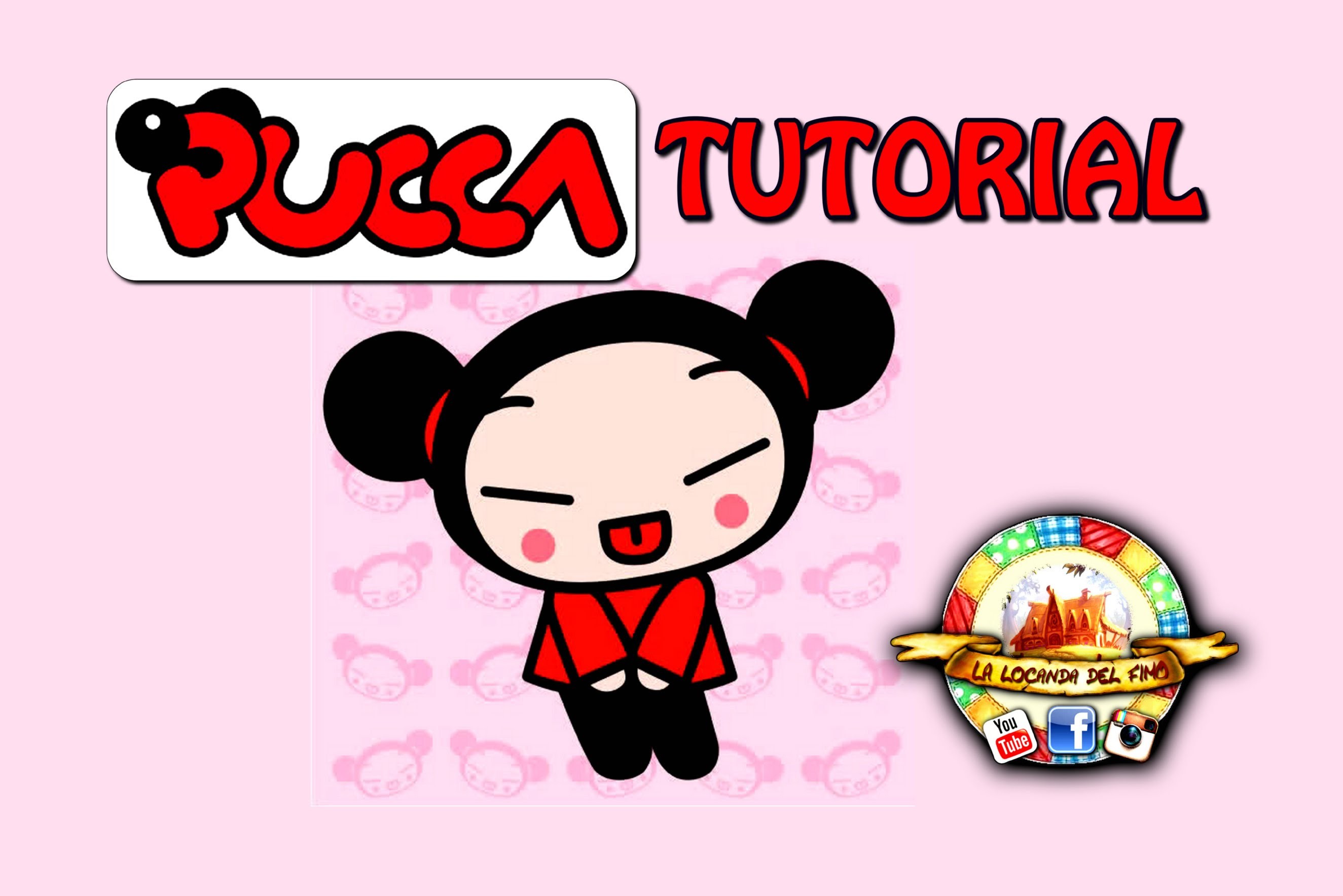 TUTORIAL FIMO --PUCCA-- DIY POLYMER CLAY PUCCA