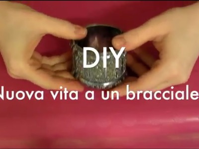 DIY: Bracciale Coloriamolo con gli smalti!