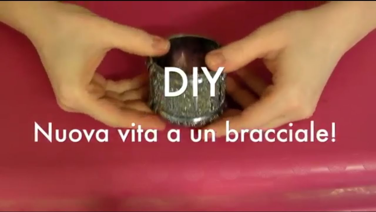 DIY: Bracciale Coloriamolo con gli smalti!