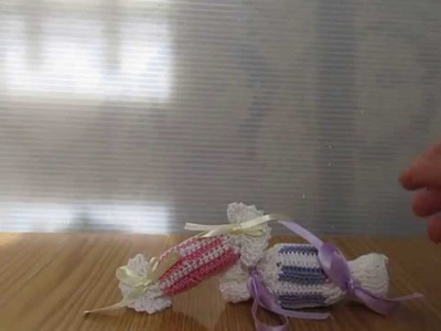 Confettate caramelle, realizzate a uncinetto. Le fantastiche idee regalo Coccinelle Creative.