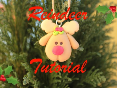 Christmas DIY #1: Polymer Clay Reindeer - Renna