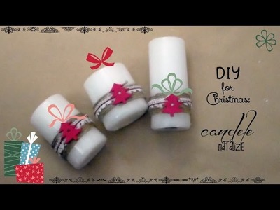 5daysofXMAS diy: candele natalizie 