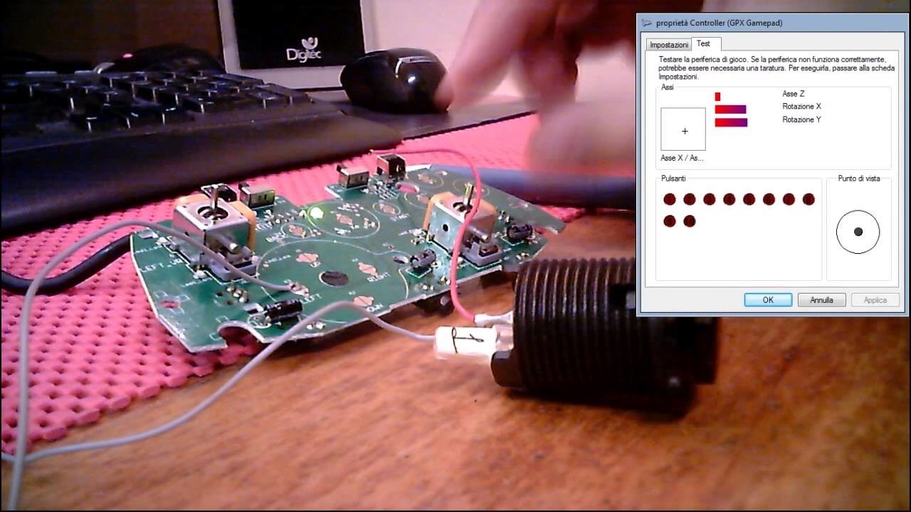 Tutorial - Come modificare un controller usb - DIY - Joypad Hack