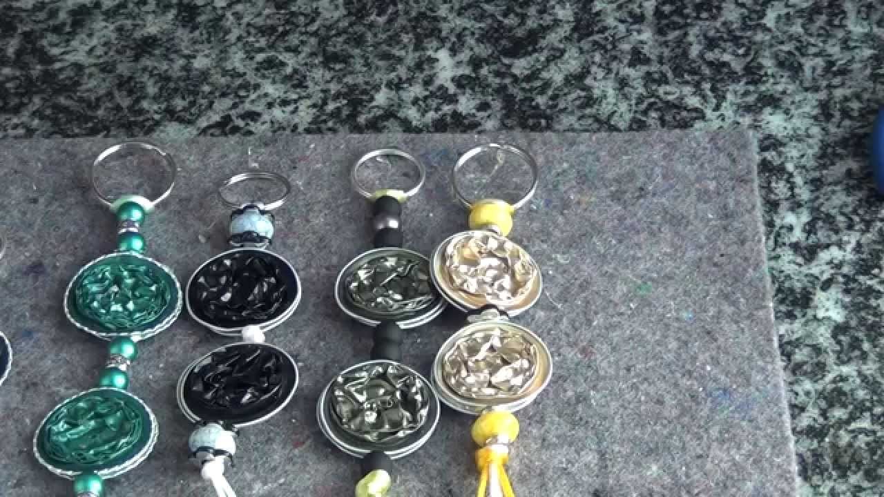 DIY Portachiavi con cialde Nespresso