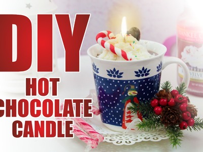 IDEE REGALO NATALE #2 : DIY Hot Chocolate Candle