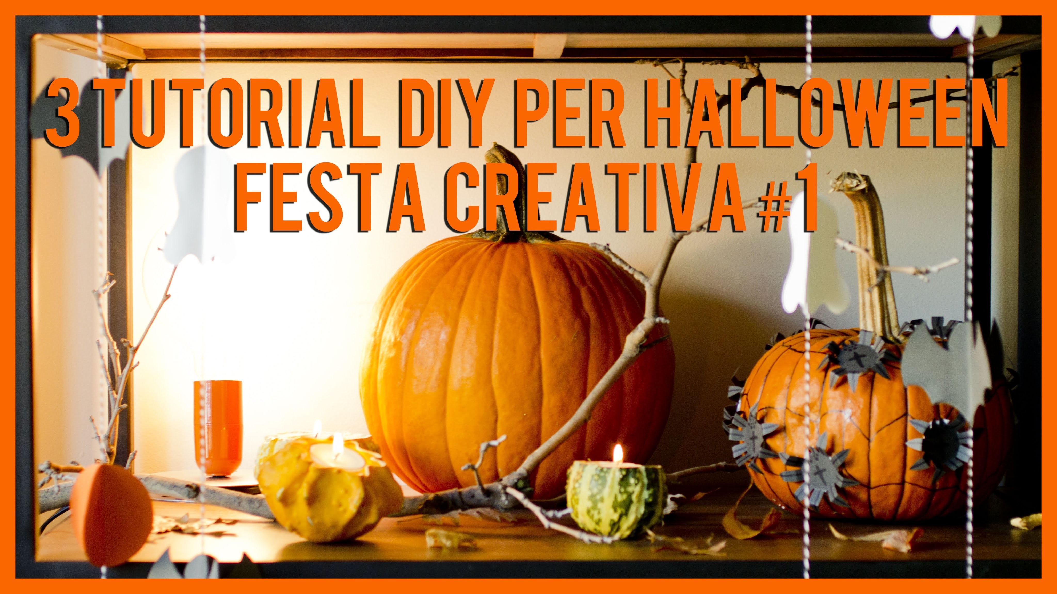3 tutorial DIY per Halloween - Festa creativa #1
