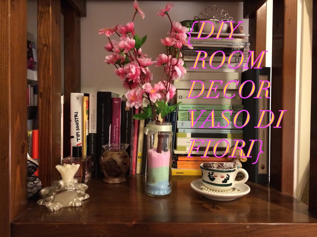 Diy Room Decor Vaso Riciclato di Fiori Kawaii