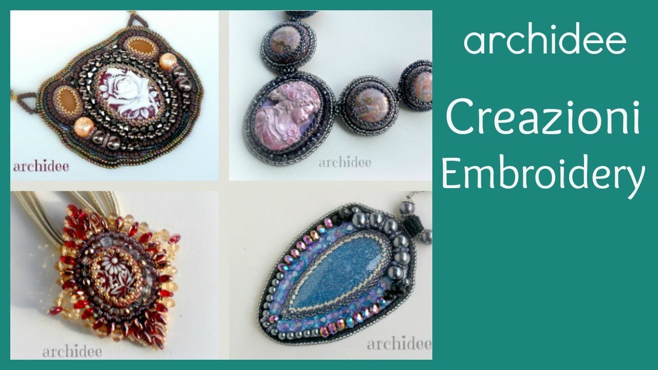Embroidery | Creazioni | DIY Bead Embroidery Creations