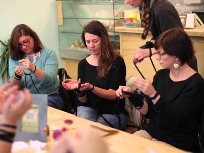 Workshop Arm Knitting al Lab Cafè - Milano 3 Ottobre 2015
