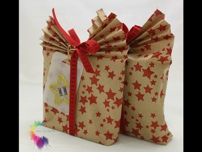 Sacchetto di carta Fai da te-Packaging-Gift Wrapping Paper Bag DIY-Origami Gift Bag TUTORIAL
