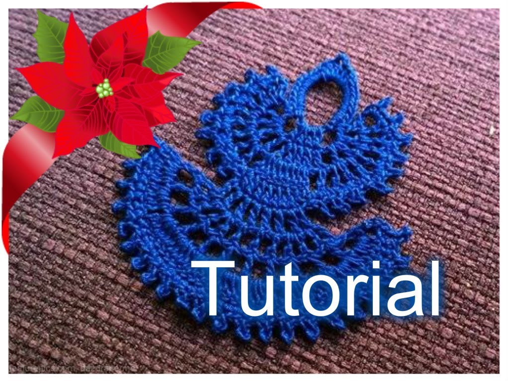 Tutorial 20. * Angelo di Natale * all' Uncinetto . How to Crochet a Christmas Angel