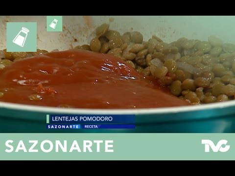 Receta: Lentejas Pomodoro