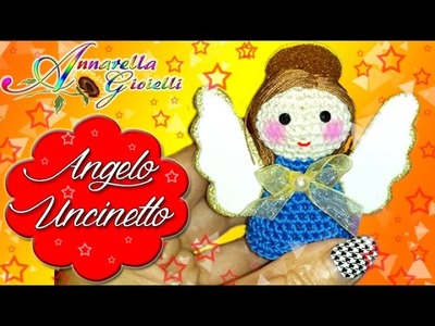 Tutorial Angelo di Natale all'Uncinetto | Angelo Amigurumi | How to crochet a Christmas Angel