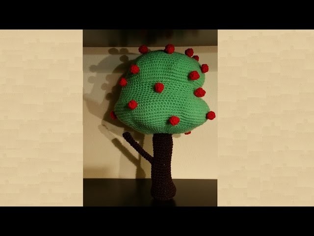 Albero all'uncinetto amigurumi -  crochet tree  - árbol en crochet