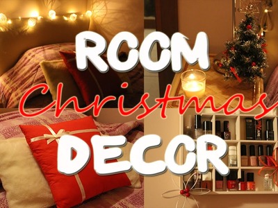 DIY room decor. Idee natalizie per decorare la stanza