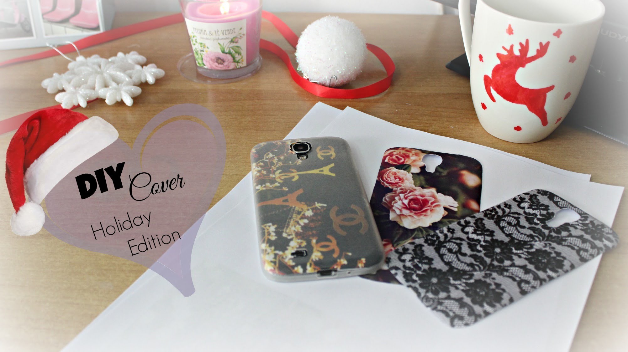 DIY Cell Phone Case ❅ Holidays Edition