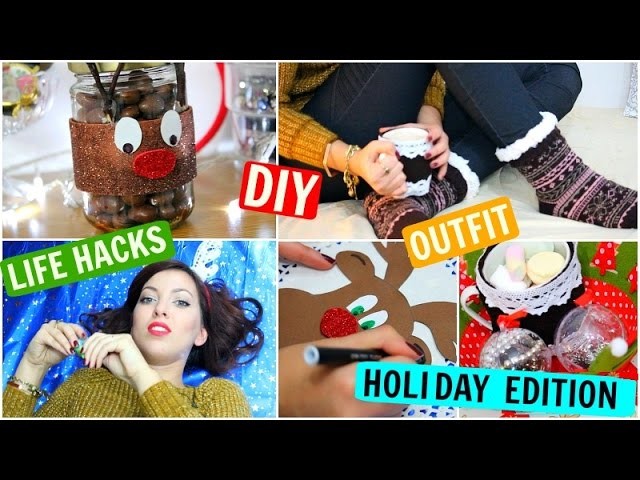 DIY Holiday Gift Ideas, Life Hacks ☆ Christmas 2015 ☆