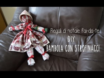 Regali di Natale fai-da-te: DIY Bambola di strofinacci pronta in 5 minuti!