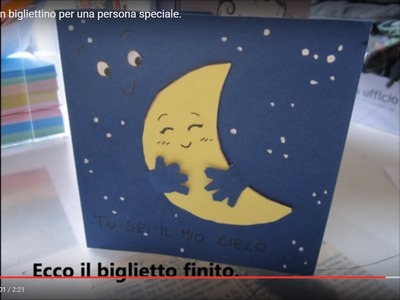 DIY bigliettino per una persona speciale.