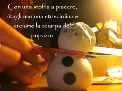 DIY: Pupazzo di neve con un calzino