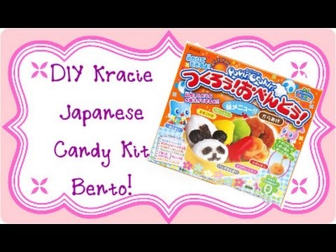 DIY Japanese Candy Kit Kracie - Bento! :3