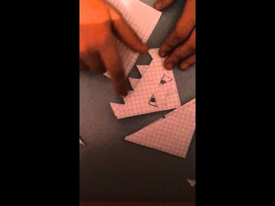 Tutorial segnalibro origami