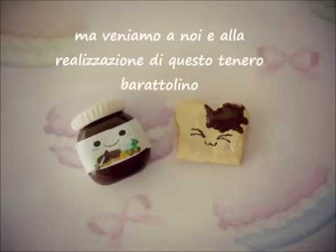 Tutorial toast e nutella kawaii in fimo -2° parte-