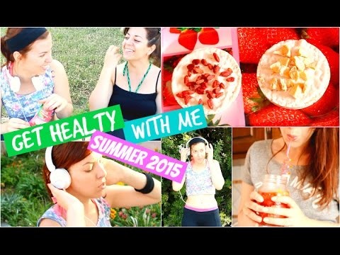 Get Healthy With Me ♡ Essentials, DIY Healthy & Vegan Snacks + Workouts
