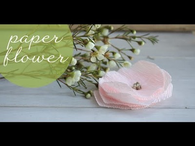 DIY | Fiore Semplice in carta