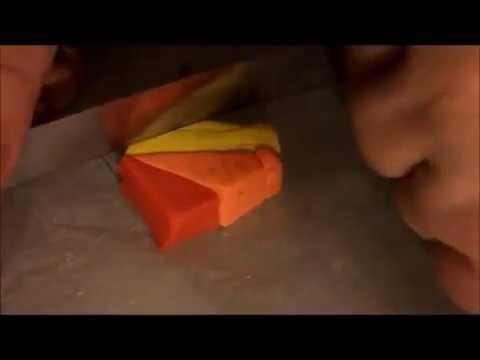 Tutorial murrina arcobaleno - Cane Rainbow polymer clay
