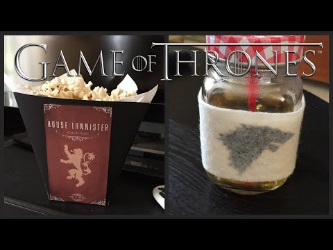Game of Thrones DIY: popcorn e avvolgitazza | Chibiistheway