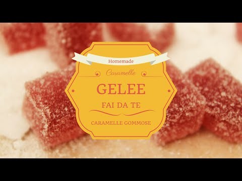 DIY natalizio: Caramelle Gommose Gelèe Fai da Te | Ricetta facile