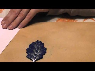 1° VIDEO TUTORIAL: come realizzare una foglia un po' particolare