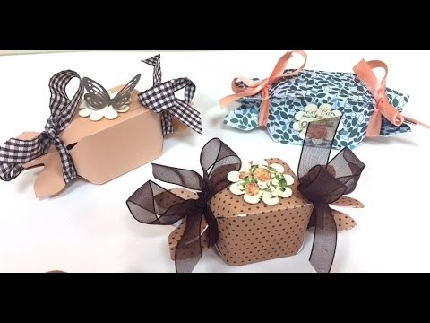 DIY Tutorial Candy Box con Envelope Punch Board