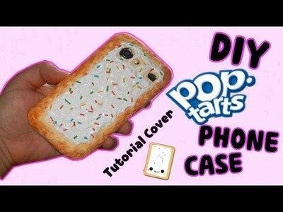 DIY | Pop Tart Phone Case Tutorial - Cover in silicone || Iolanda Sweets