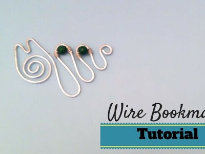 Tutorial \ Wire Cat Bookmark \ Segnalibro in Wire \ Alluminio, Pietre Dure